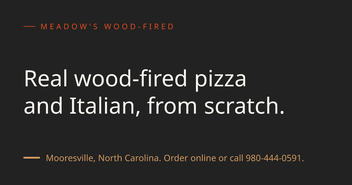 Meadow's Wood-Fired cover